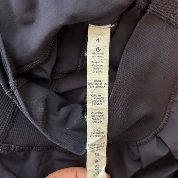 Lululemon Dance To Yoga Cropped Pant - Navy (Size 4) - Picture 4 of 6